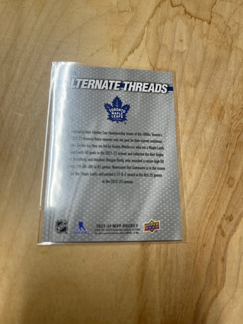 Alternate Threads (Toronto Maple Leafs) Gold #AT-20