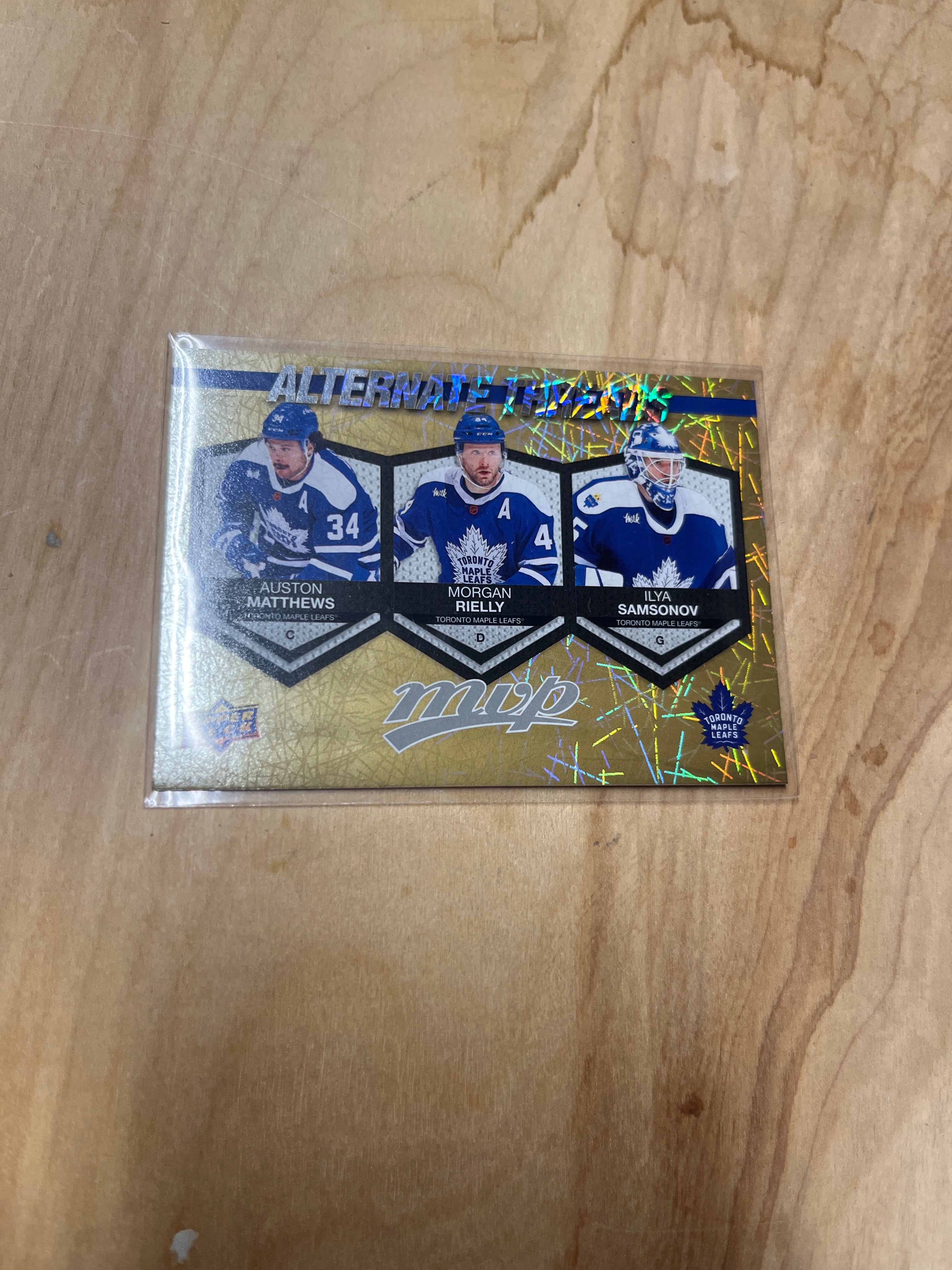 Alternate Threads (Toronto Maple Leafs) Gold #AT-20